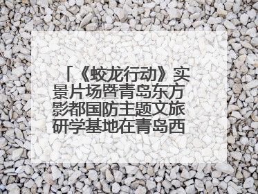《蛟龙行动》实景片场暨青岛东方影都国防主题文旅研学基地在青岛西海岸新区开业