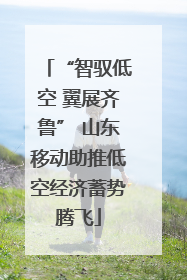 “智驭低空 翼展齐鲁” 山东移动助推低空经济蓄势腾飞