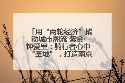用“两轮经济”撬动城市潮流 紫金·钟爱里：骑行者心中“圣地”，打造南京的“阿那亚”