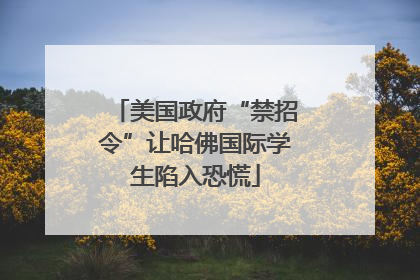 美国政府“禁招令”让哈佛国际学生陷入恐慌