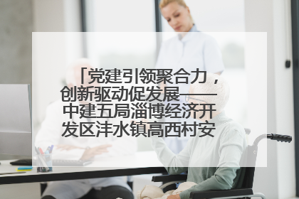 党建引领聚合力，创新驱动促发展——中建五局淄博经济开发区沣水镇高西村安置项目建设纪实