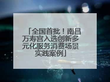 全国首批！南昌万寿宫入选创新多元化服务消费场景实践案例