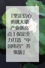 坚定信心 勇挑大梁·产业新亮点丨保定全力打造“中国电谷”升级版
