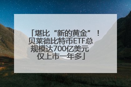 堪比“新的黄金”！贝莱德比特币ETF总规模达700亿美元 仅上市一年多