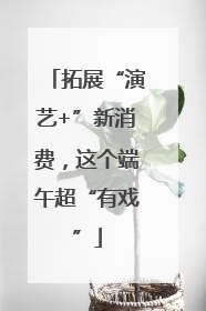 拓展“演艺+”新消费，这个端午超“有戏”