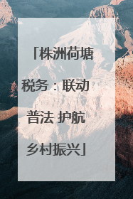 株洲荷塘税务：联动普法 护航乡村振兴
