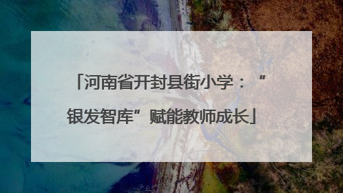 河南省开封县街小学：“银发智库”赋能教师成长