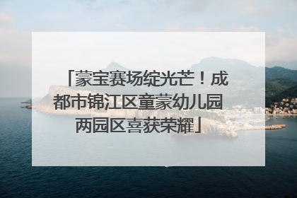 蒙宝赛场绽光芒！成都市锦江区童蒙幼儿园两园区喜获荣耀