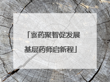 襄药聚智促发展 基层药师启新程