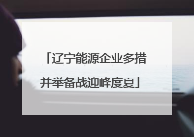 辽宁能源企业多措并举备战迎峰度夏