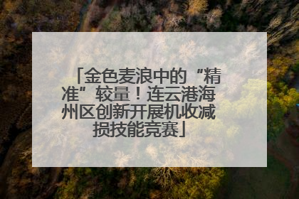金色麦浪中的“精准”较量！连云港海州区创新开展机收减损技能竞赛
