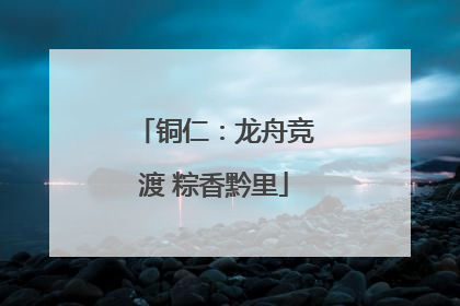 铜仁：龙舟竞渡 粽香黔里