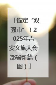 锚定“双强市”！2025年吉安文旅大会部署新篇（图）