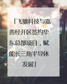 飞骧科技与嘉善经开区签约华东总部项目，赋能长三角半导体发展