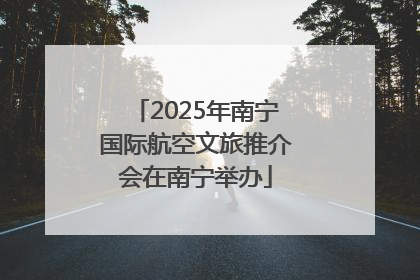 2025年南宁国际航空文旅推介会在南宁举办